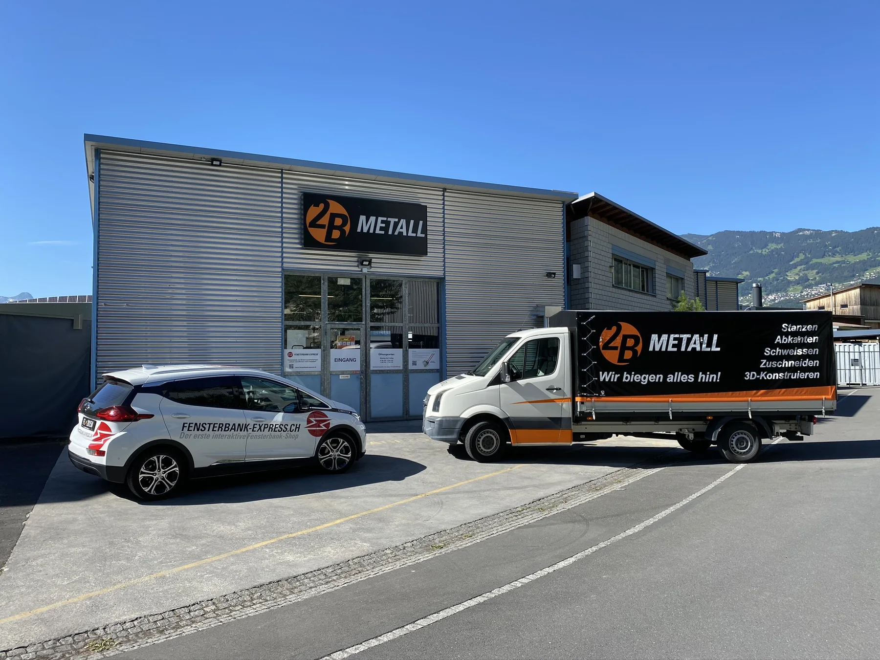 Standort der 2B Metall AG in Balzers